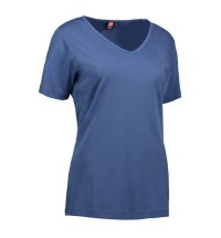 Ladies' interlock T-shirt | v-neck 0506