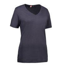 Ladies' interlock T-shirt | v-neck 0506