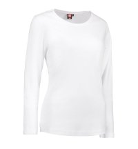 Ladies' interlock T-shirt|long-sleeved