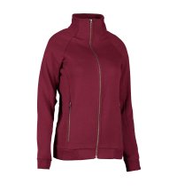 ID 629 FULL ZIP LADIES SWEATER