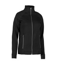 ID 629 FULL ZIP LADIES SWEATER