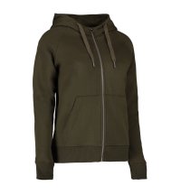 ID 639 CORE HOODIE FULL ZIP LADIES SWEATER