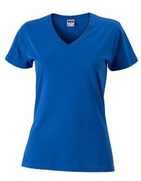 Ladies Slim Fit V-T