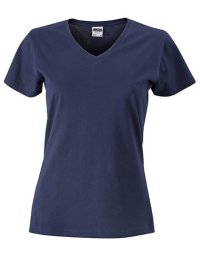 Ladies Slim Fit V-T