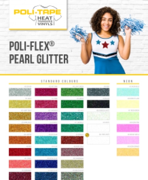 FLEXFOLIE POLI-FLEX GLITTER
