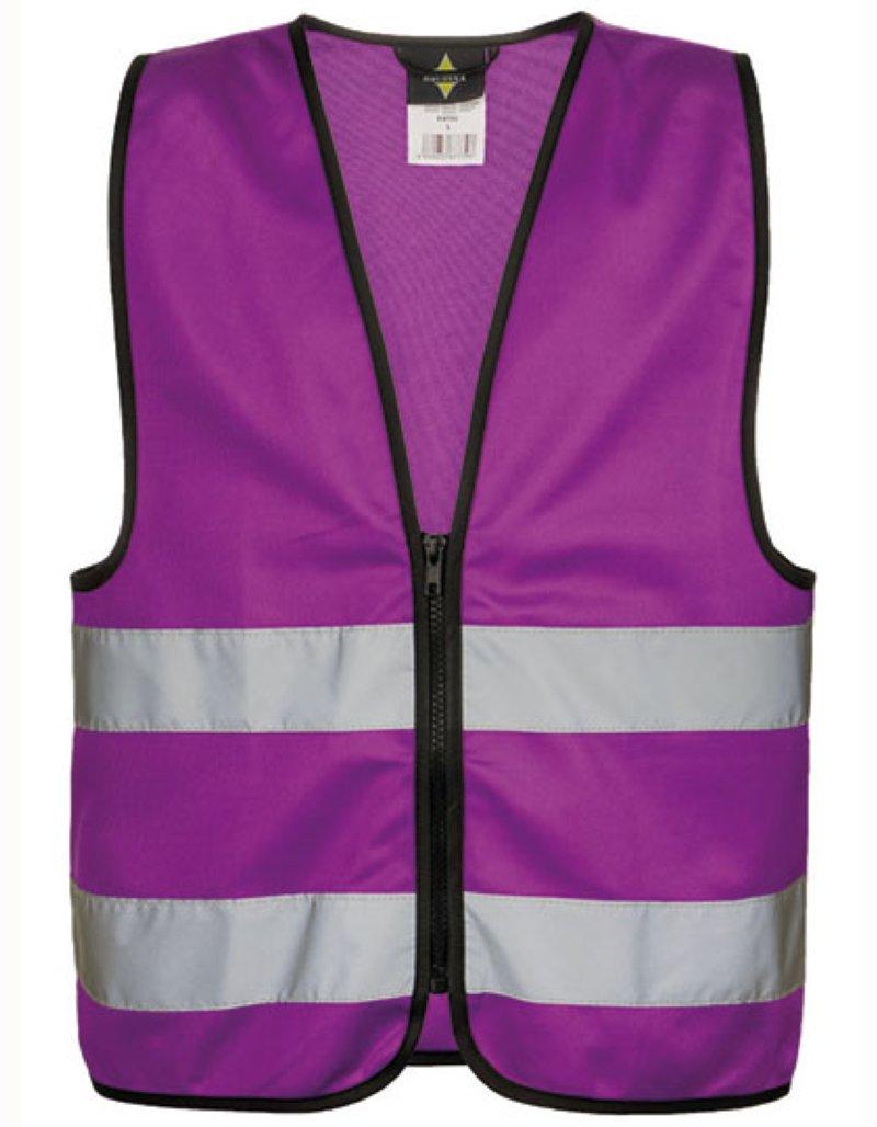 Hi-vis Vest Aalborg met rits kids