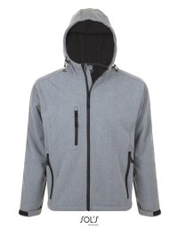 Men's Hooded Softshell Jacket Replay