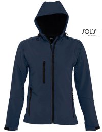 Women?s Hooded Softshell Jacket Replay