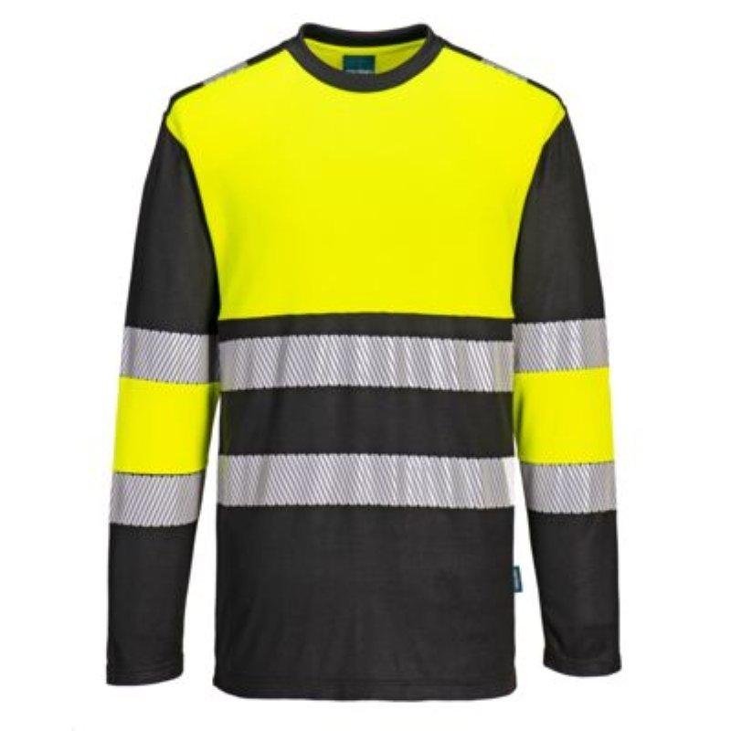 Hi-Vis T-Shirt kat/pol lange mouw