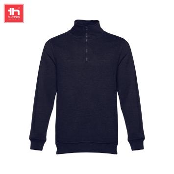 Unisex sweater with 1/4 rits budapest