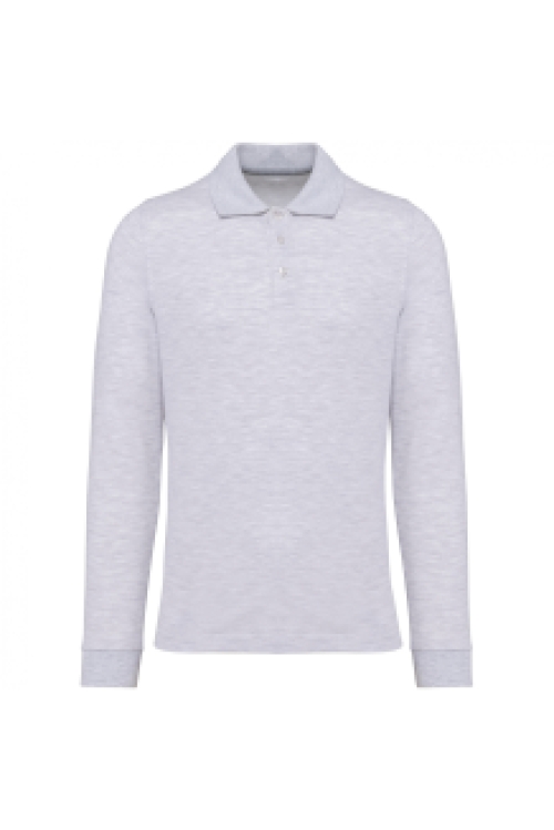 Long-sleeved polo shirt K243