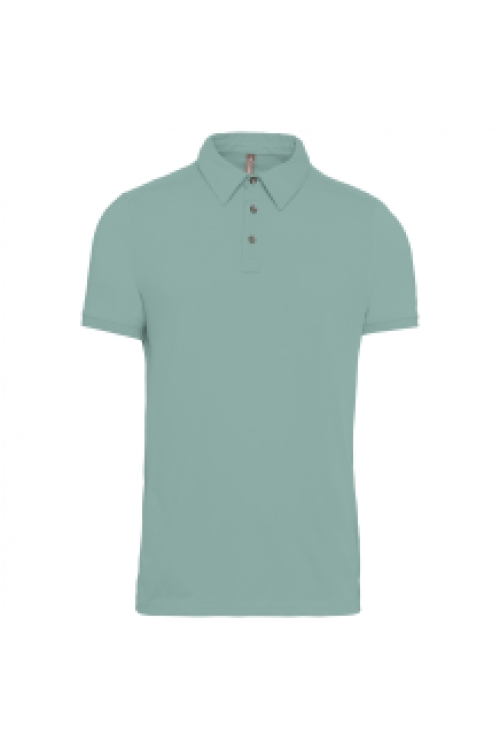 Short sleeved jersey polo shirt K262