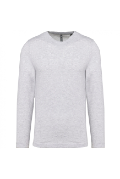 Long-sleeved crew neck T-shirt K359