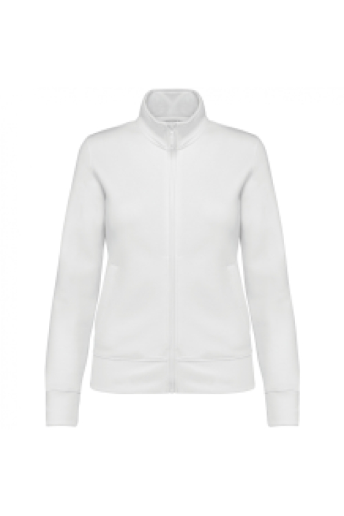 Dames sweater full zip K4011