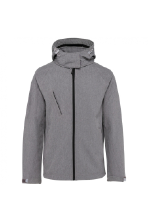 softshell jacket afneembare kap 3-laags K414
