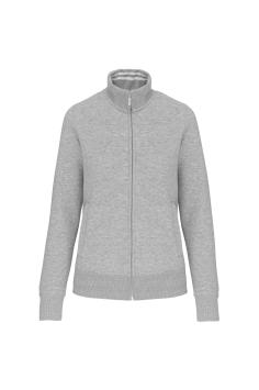 Ladies' full zip sweat jacket K457