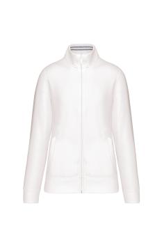 Ladies' full zip sweat jacket K457