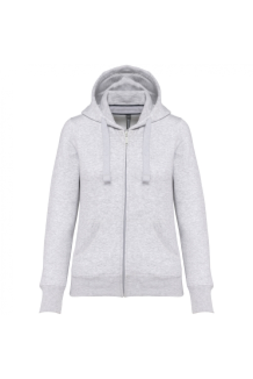 Full zip hooded sweatshirt K464