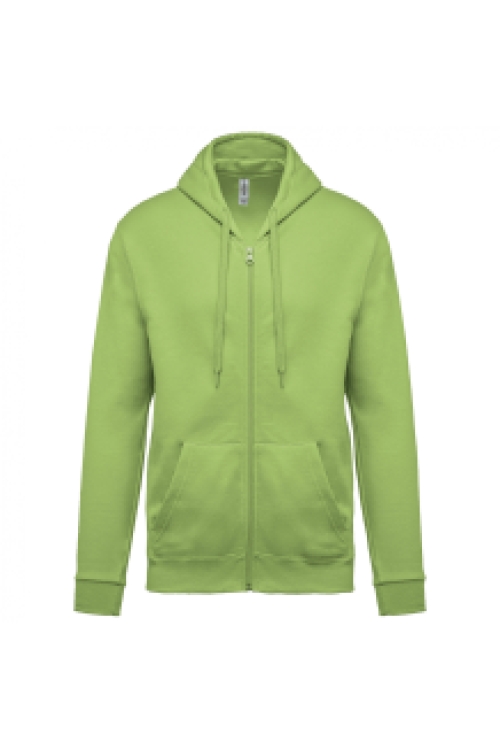 Full zip hooded sweatshirt K479 280 gr