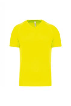 Heren-sport-t-shirt V-hals PA476