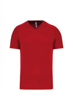 Heren-sport-t-shirt V-hals PA476