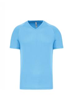 Heren-sport-t-shirt V-hals PA476