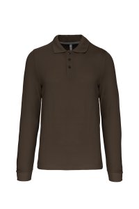 Long-sleeved polo shirt K243