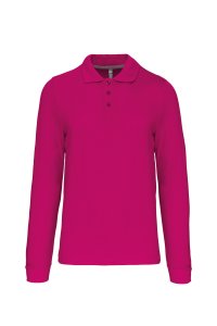 Long-sleeved polo shirt K243