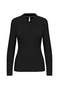 Long-sleeved polo shirt K244