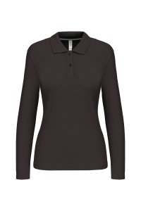 Long-sleeved polo shirt K244