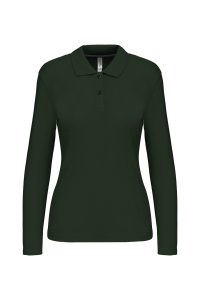 Long-sleeved polo shirt K244
