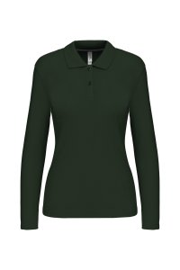 Long-sleeved polo shirt K244