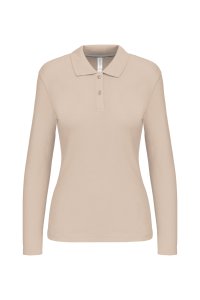 Long-sleeved polo shirt K244