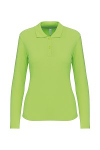 Long-sleeved polo shirt K244