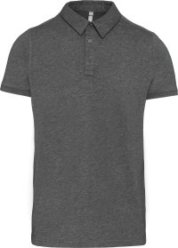 Short sleeved jersey polo shirt K262