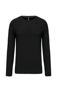 Long-sleeved crew neck T-shirt K359