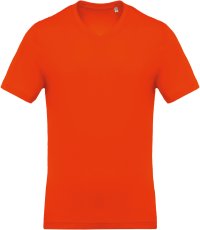 Men's short-sleeved V-neck T-shirt K370