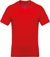 Men's short-sleeved V-neck T-shirt K370