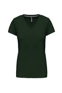 Short-sleeved V-neck T-shirt K381