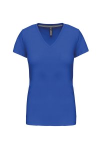 Short-sleeved V-neck T-shirt K381