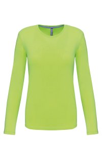 Long-sleeved crew neck T-shirt K383