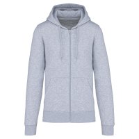Eco-friendly zip-through hoodie K4030
