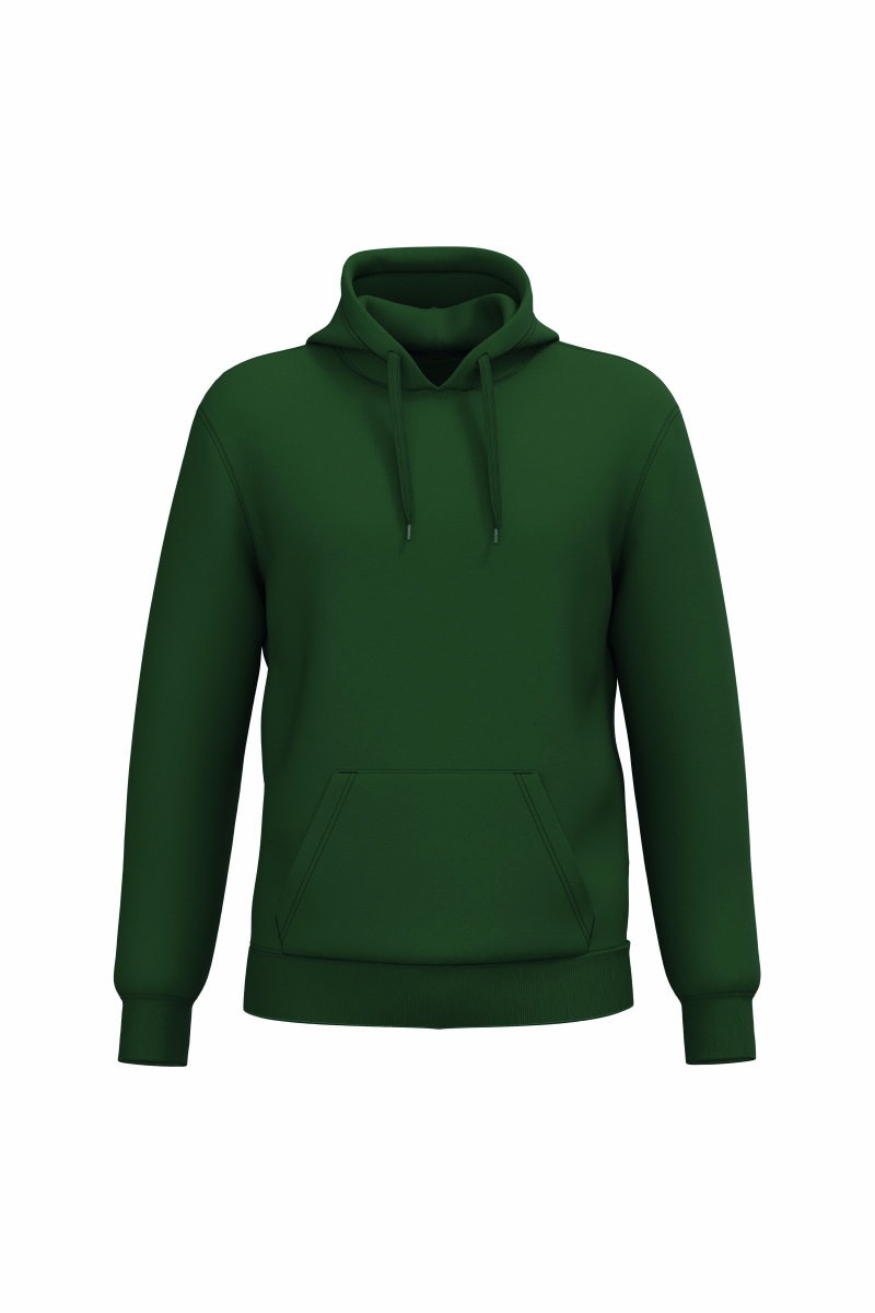 Gerecyclede uniseks sweater met capuchon