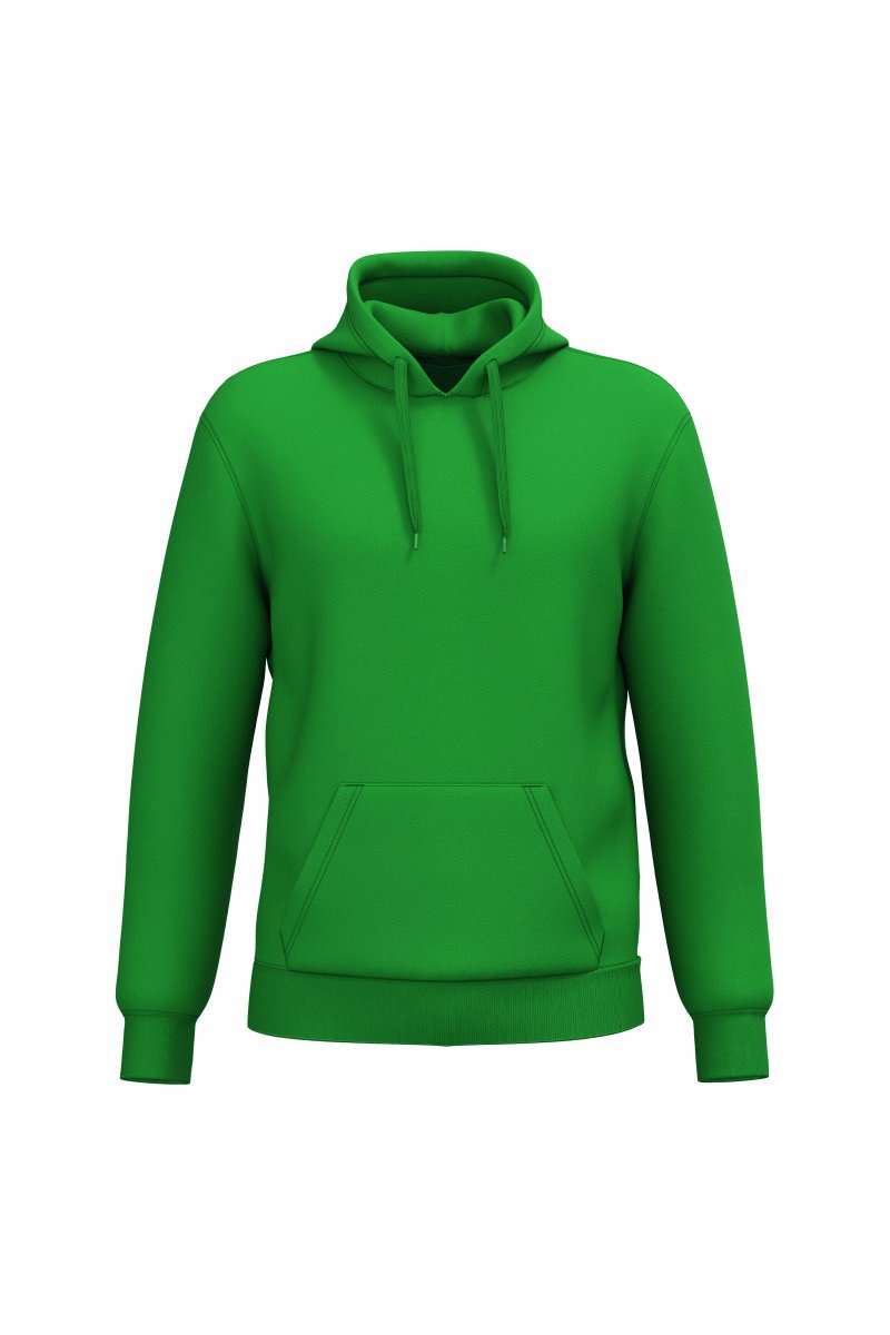 Gerecyclede uniseks sweater met capuchon