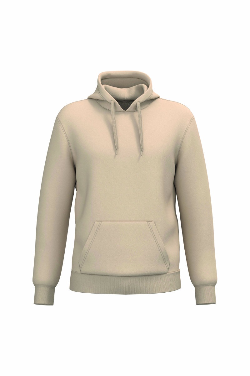 Gerecyclede uniseks sweater met capuchon