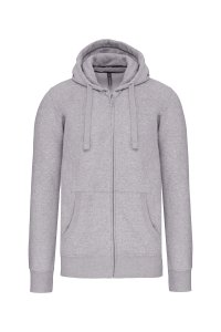 Full zip hooded sweatshirt K454 300 gr