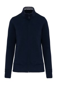 Ladies' full zip sweat jacket K457