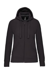 Full zip hooded sweatshirt K464