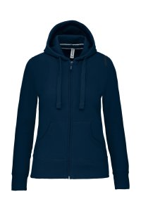 Full zip hooded sweatshirt K464