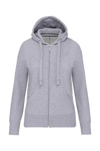 Full zip hooded sweatshirt K464